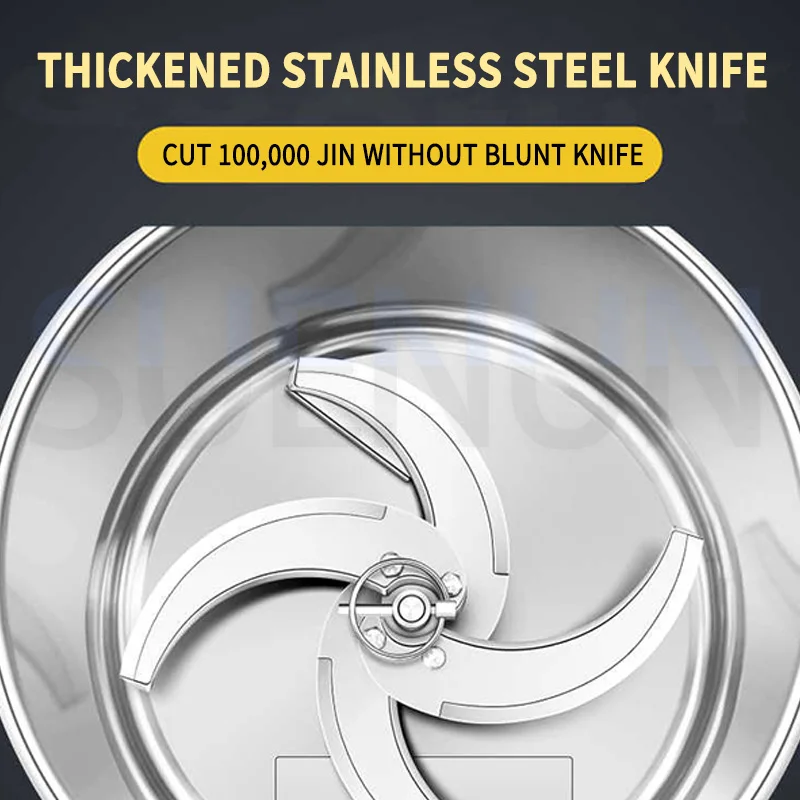 상업용 야채 슬라이서 전기 야채 분쇄기 다기능 펠렛 충전 기계 전기 쵸퍼