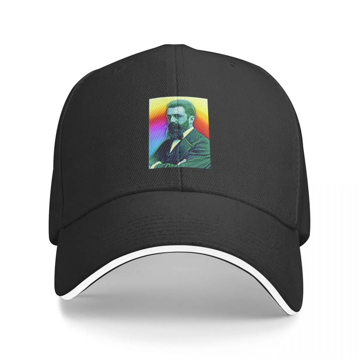 Theodor Herzl Artwork Theodor Herzl Portrait Theodor Herzl Wall Art Baseball Cap Uv Protection Solar Hat New Hat Women Men's