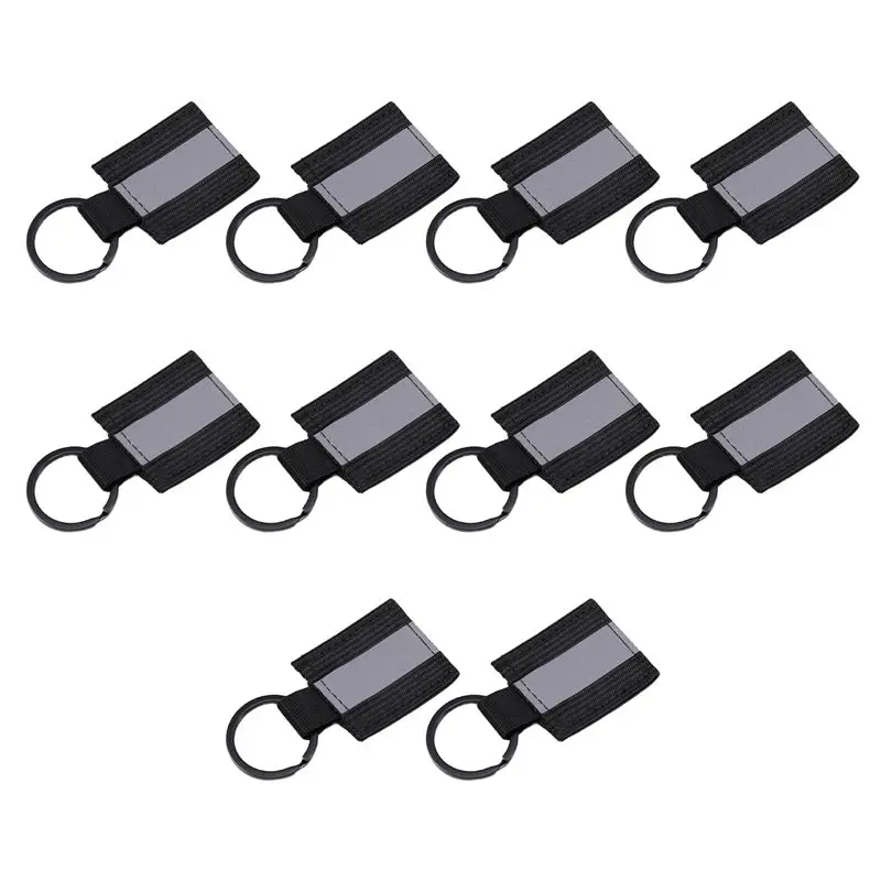 Backpack And Cycling Double-Sided Reflective Pendants, High-Visibility Keychain Safety Accessories-X67A
