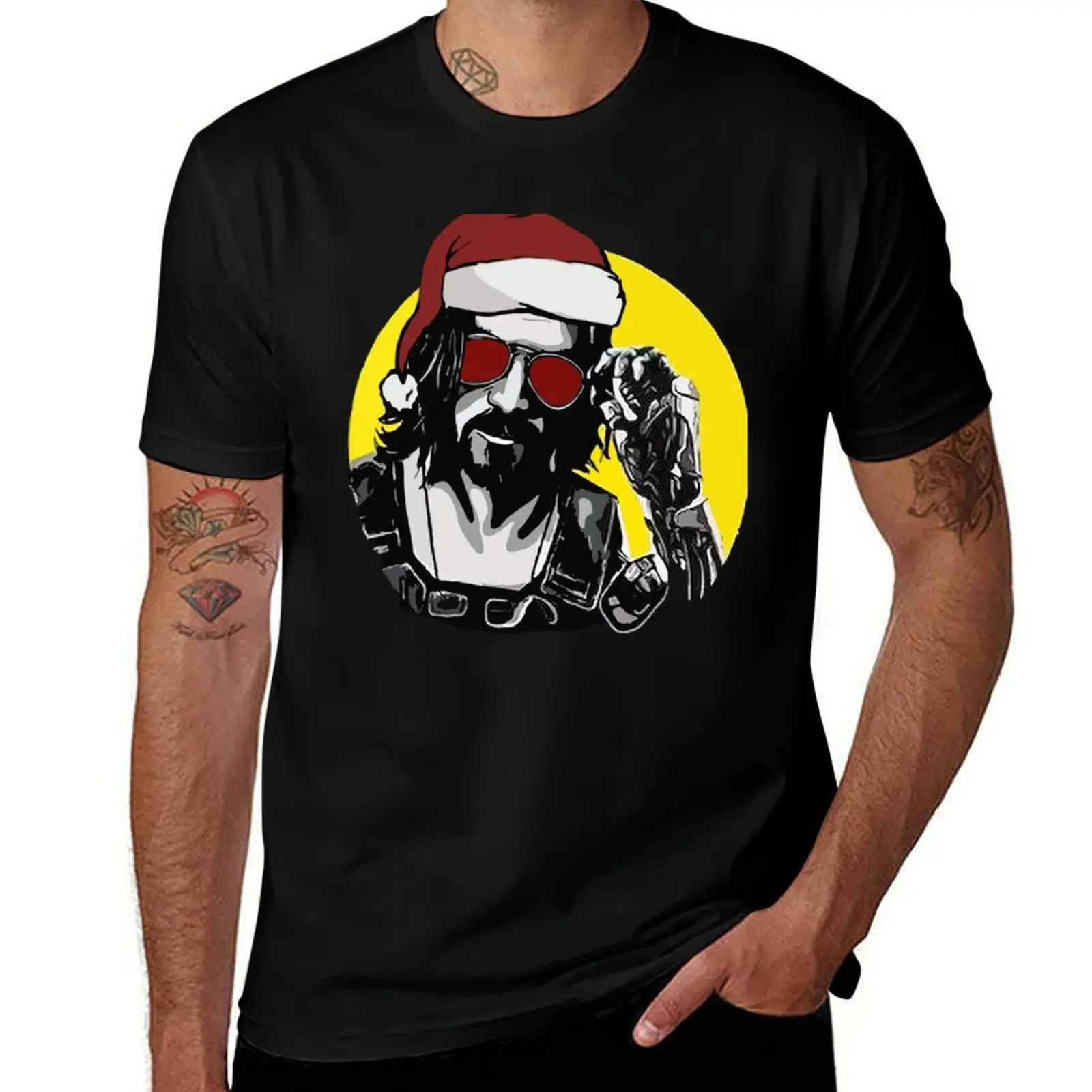 

Christmas 2077 T-Shirt graphics Aesthetic clothing designer t shirt men
