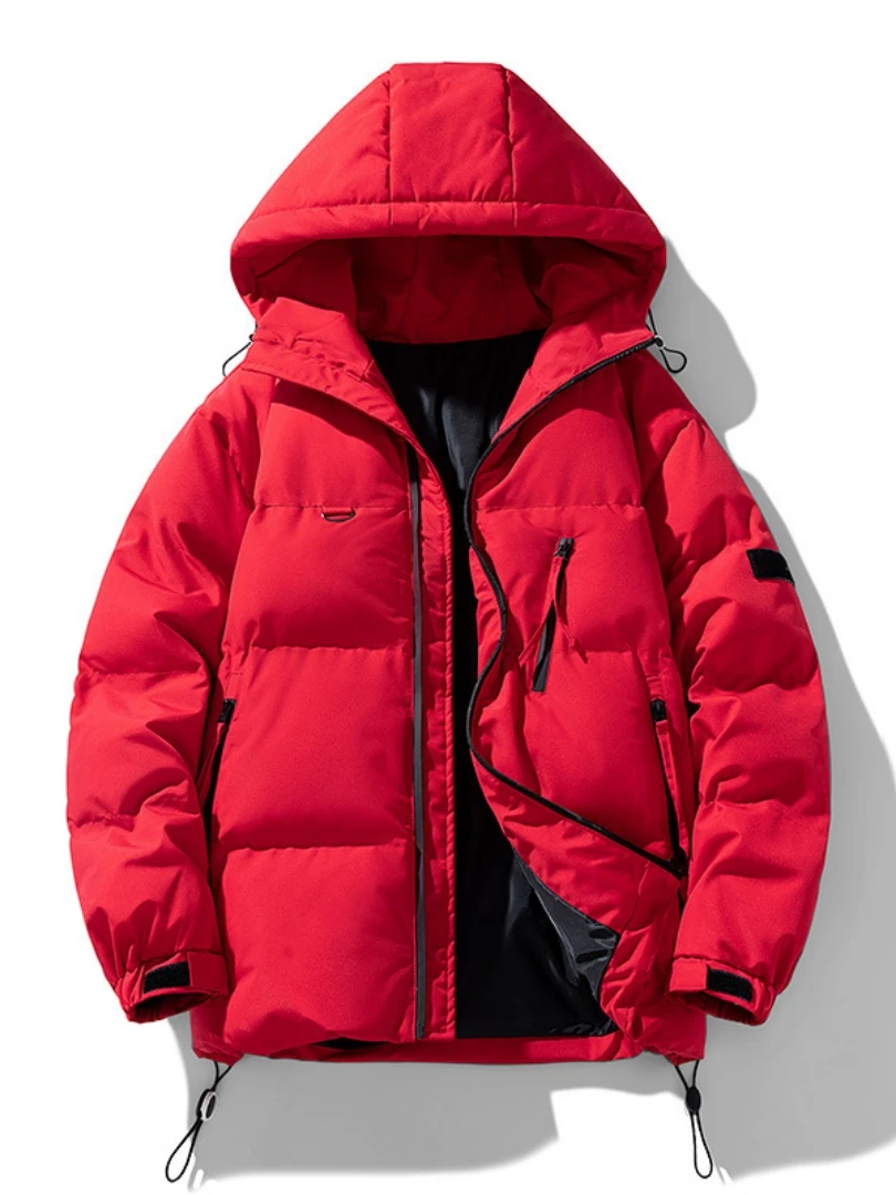 2023 Winter Parka 'S Mannen Katoenen Gewatteerde Jassen Mannen Puffer Jassen Capuchon Casual Windjack Dikke Warme Jas Heren Jas