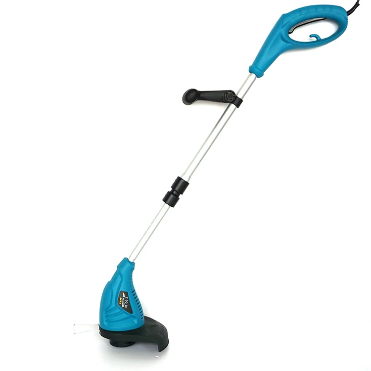 factory hot sale AJ32 550W KNOCK AND GO electric adjustable handle portable lawn mower grass cutting trimmer machine