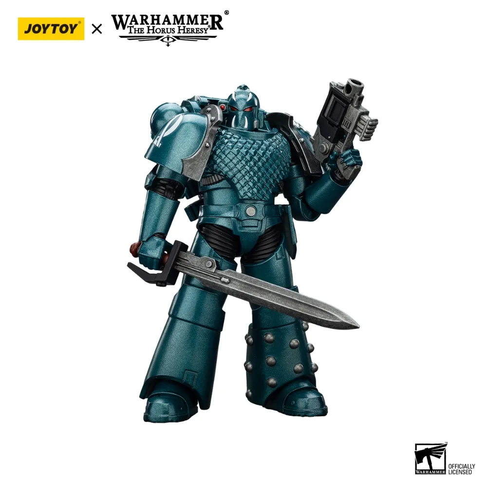 JOYTOY Warhammer 30K Horus Heresy Alpha Legion Exodus „Ten, który jest wielu” Headhunter 1/18 figurki prezent urodzinowy zabawki