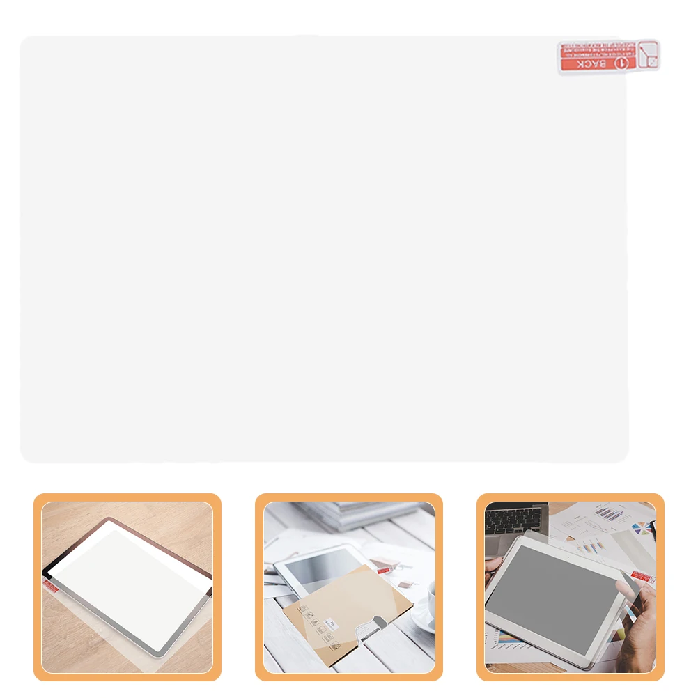 

5 Pcs Flat Tempered Film Clear Screen Protector Ebook Electronic Accessory Glass