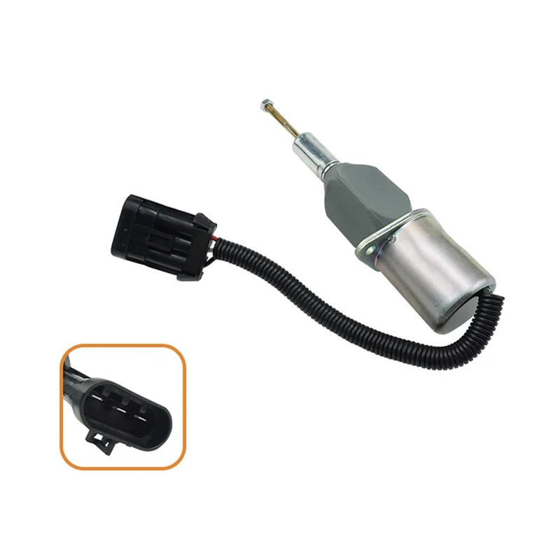 

Flameout Valve Fuel Shutoff Solenoid 12V 87801213 For F2NN9D278BA Engine SA-4161-12 1751ES-12A6UC4B3S1
