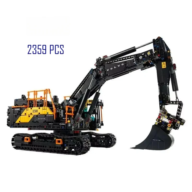 

2359pcs Large City Engineering Excavator Building Block Model, High-Difficulty Assembly Toy, Children's Christmas and Birthda