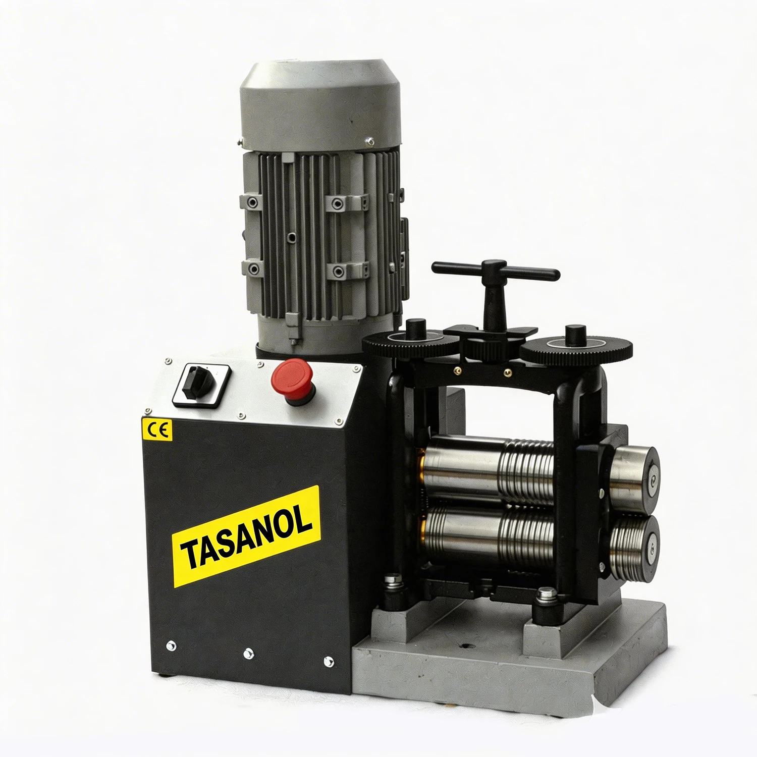 

High Quality Tasanol TS-R19P 2HP Metal Electrical Rolling Mill Machine with Side Rollers for Jewelry Making