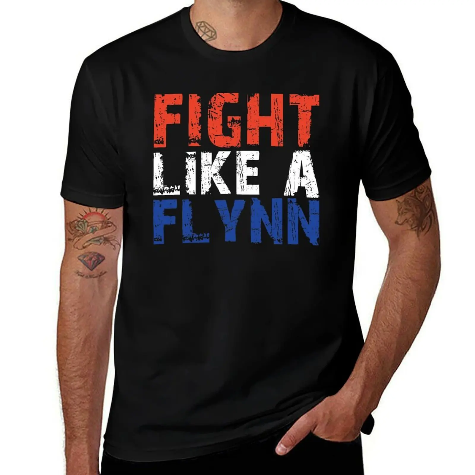 Fight Like A Flynn! T-Shirt Holiday Party Tee Shirt T-Shirt