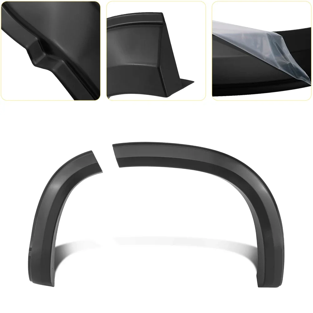 OEM Style Slim Fender Flares Wheel Arch Kit for Mitsubishi Trion L200 2019 2020 2021 2022 2023 Year Models 4X4 Car Accessories