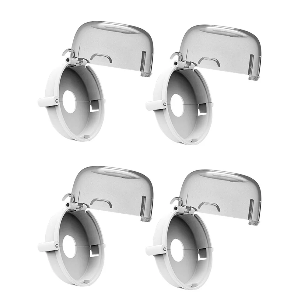 4Pcs Gas Knopf Abdeckungen Herd Kind Schutz Verhindern Feuer Baby Proof Ofen Schloss Küche Sicherheit Schutz