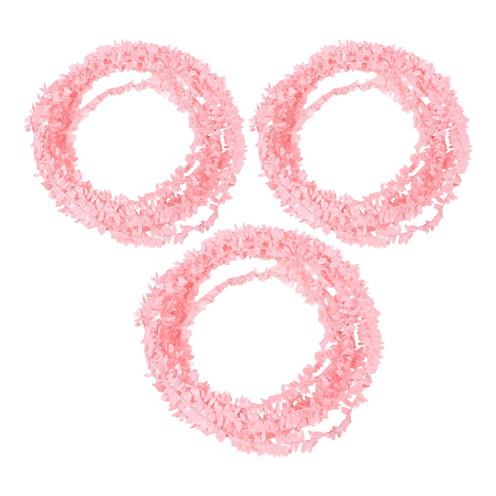 3 قطعة سلك الحديد ورقة الكرمة 75 متر DIY بها بنفسك نبات صناعي الزخرفية لحفل الزفاف حديقة المنزل لوازم الحرفية أوراق الكرمة العنب للحرف اليدوية