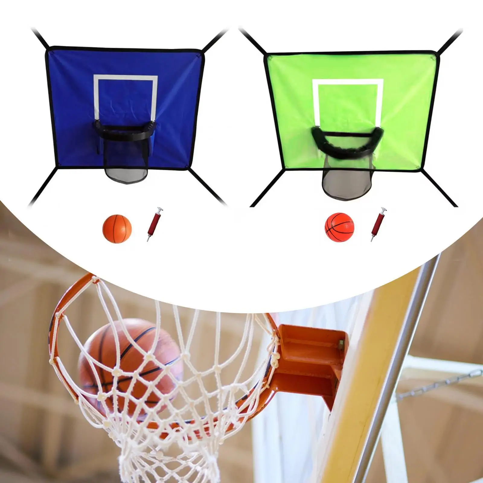 

Basketball Hoop for Trampoline Children Trampoline Basketball Frame