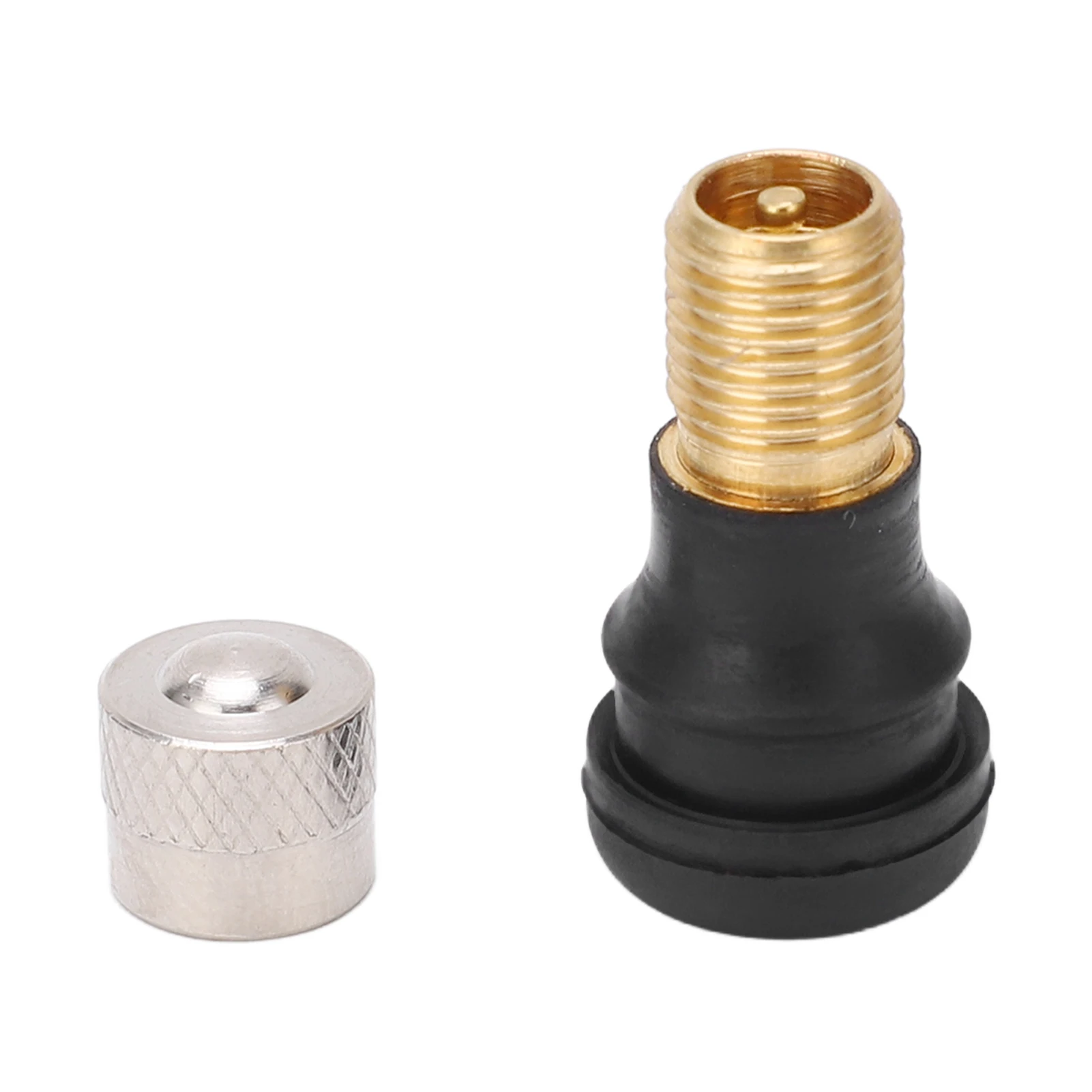 Universal Electric Scooter Tire Vacuum Valve 10PCS for M365 Pro Xiaomi ≤9mm Diameter 2cm Valve Covers Metal Rubber Set