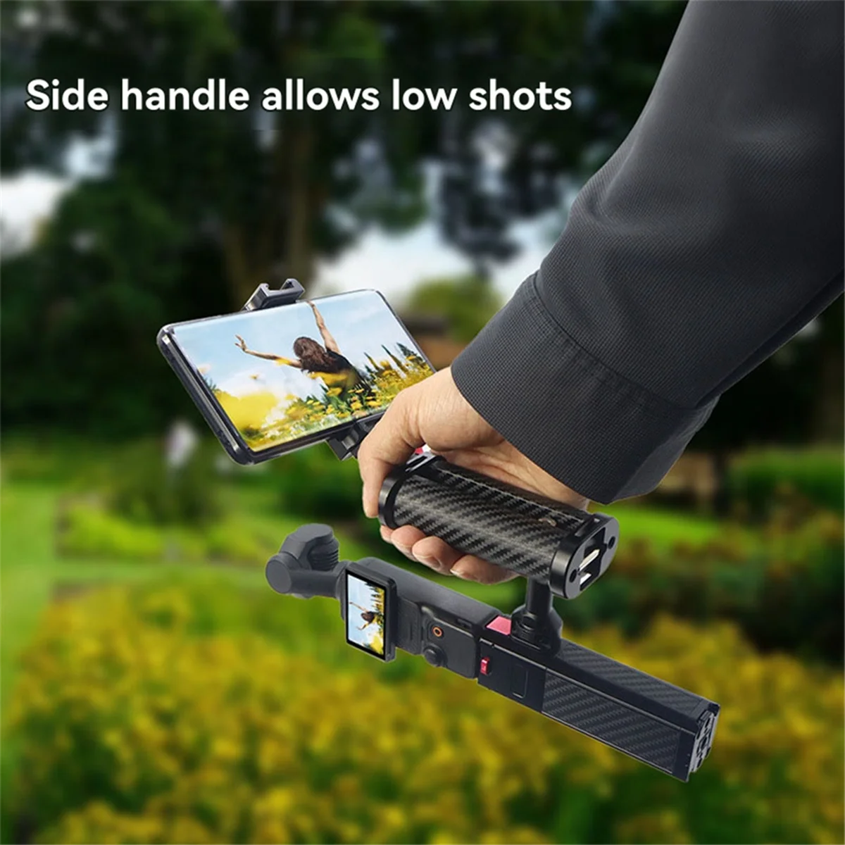 ABJZ لـ 3 شاحن كاميرا بنك طاقة متنقل 5000 مللي أمبير في الساعة شحن سريع مقبض بطارية كاميرا الحركة