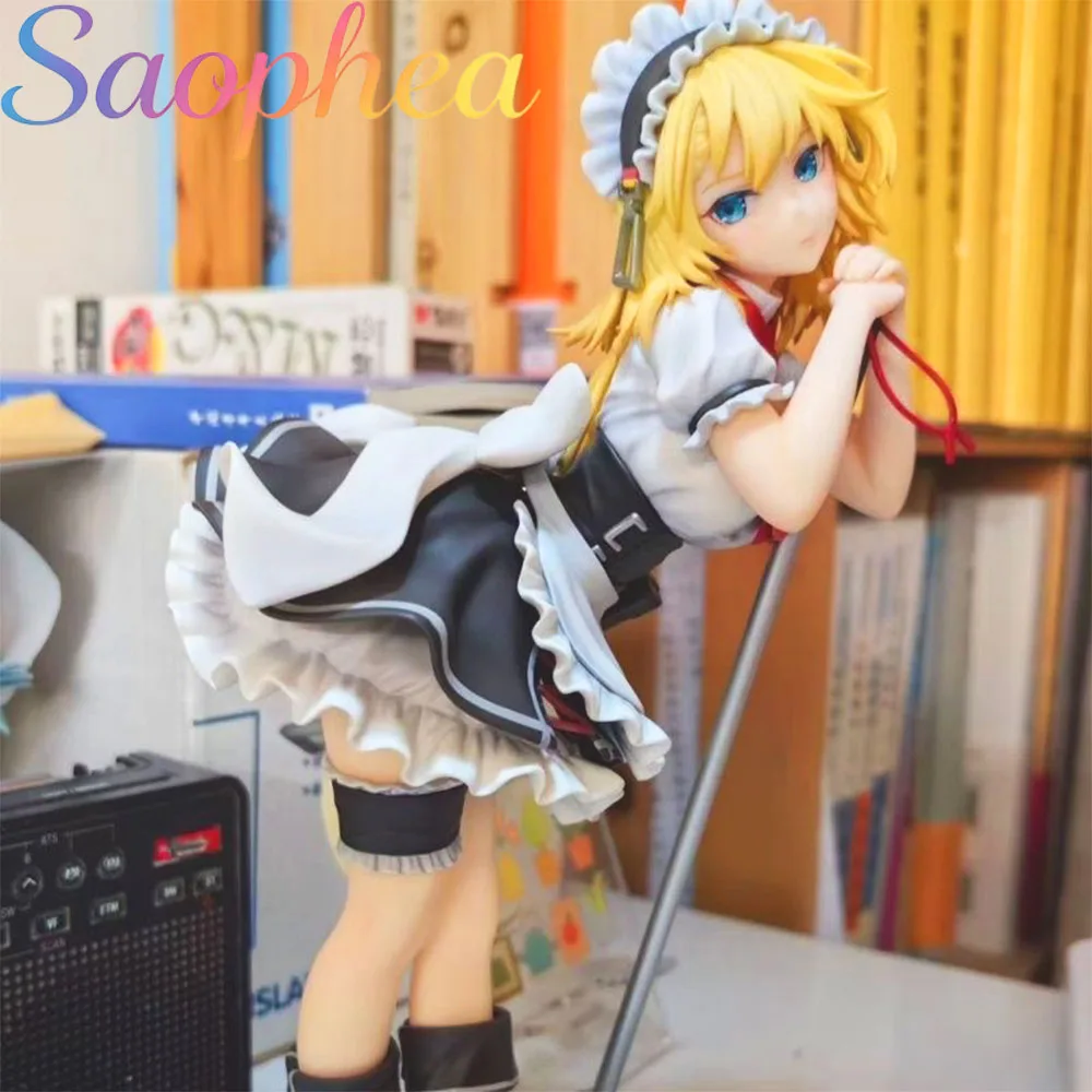 Saophea G36 Maid With Broom Ver. Ecchi Figure, Sexy Anime Girl Figurine, Waifu Action Figure Collectible Statue