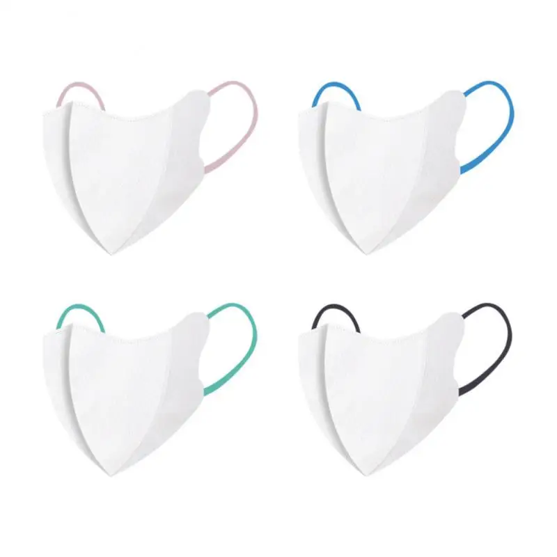 Printed Mask High Quality Breathable Mask Anti-dust Masks 3d Mask Comfortable Wear Disposable Three-dimensional Adjustable