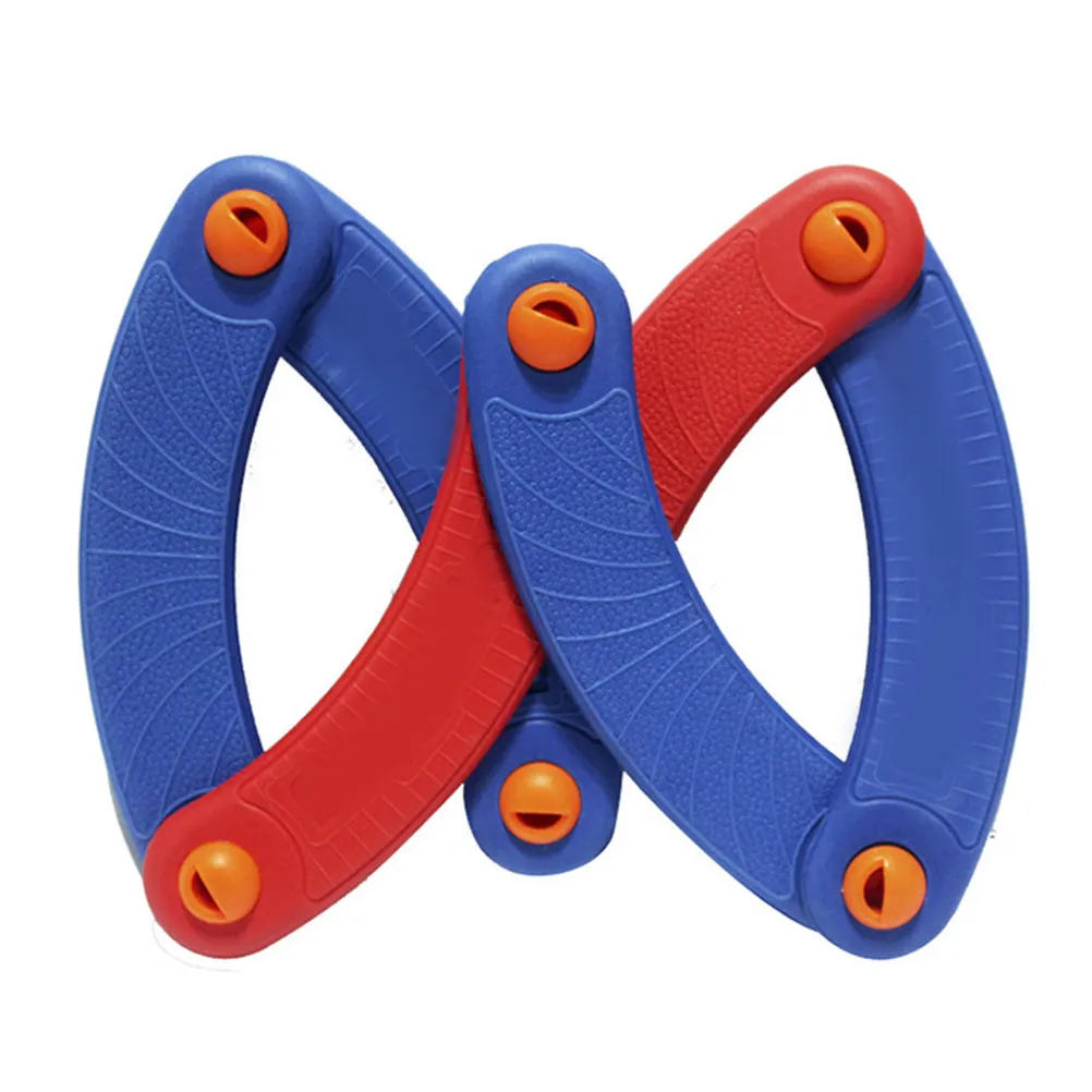 1Pcs Flying Ring Educational Eva Flexible Creative Foldable Flying Saucer for Kids Muscle Coordination Outdoor Indoor Play