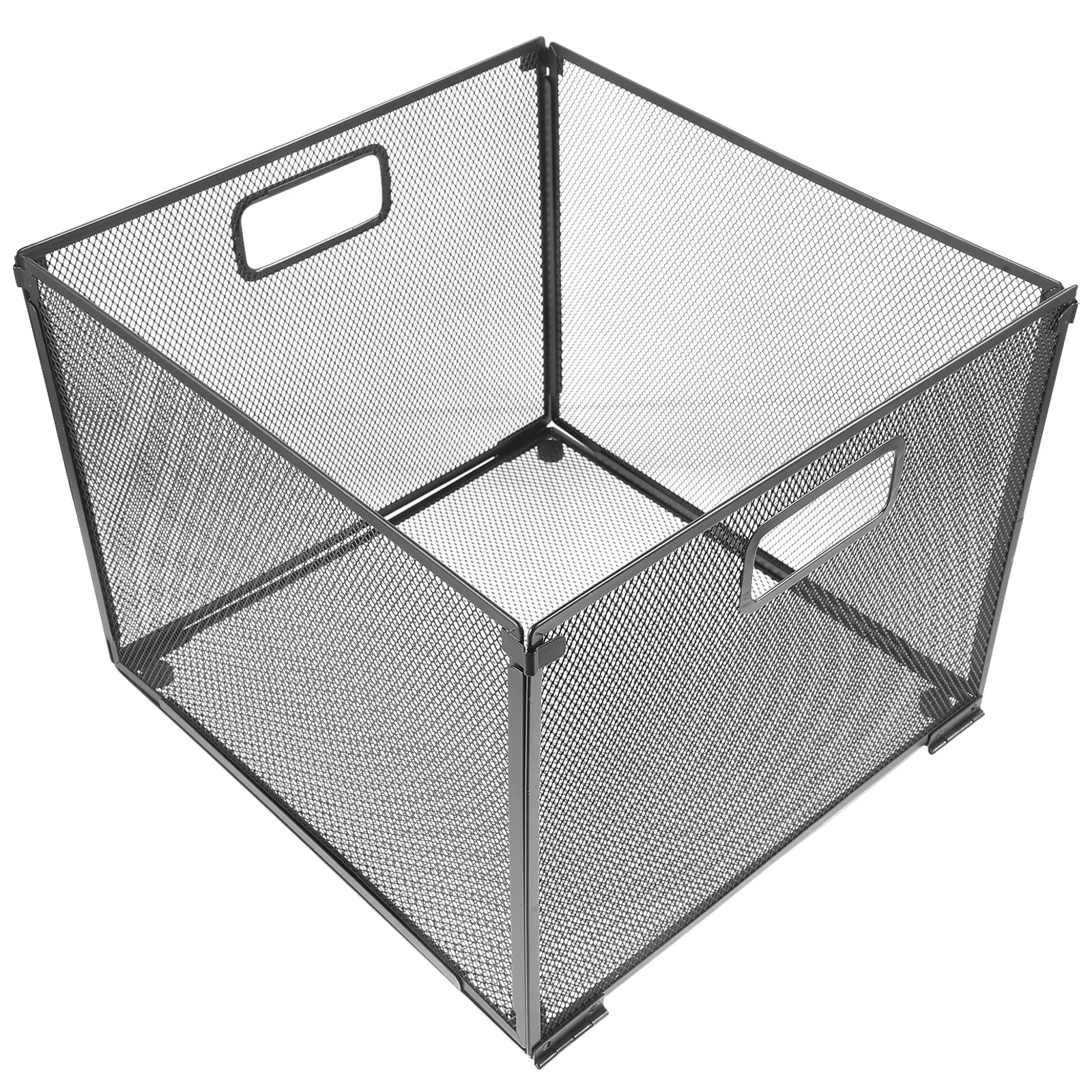 Bestandsbox Organizer Ijzeren gaas Desktopopslag voor tijdschriften Documenten Mappen Kantoorbenodigdheden Houder Rack Container