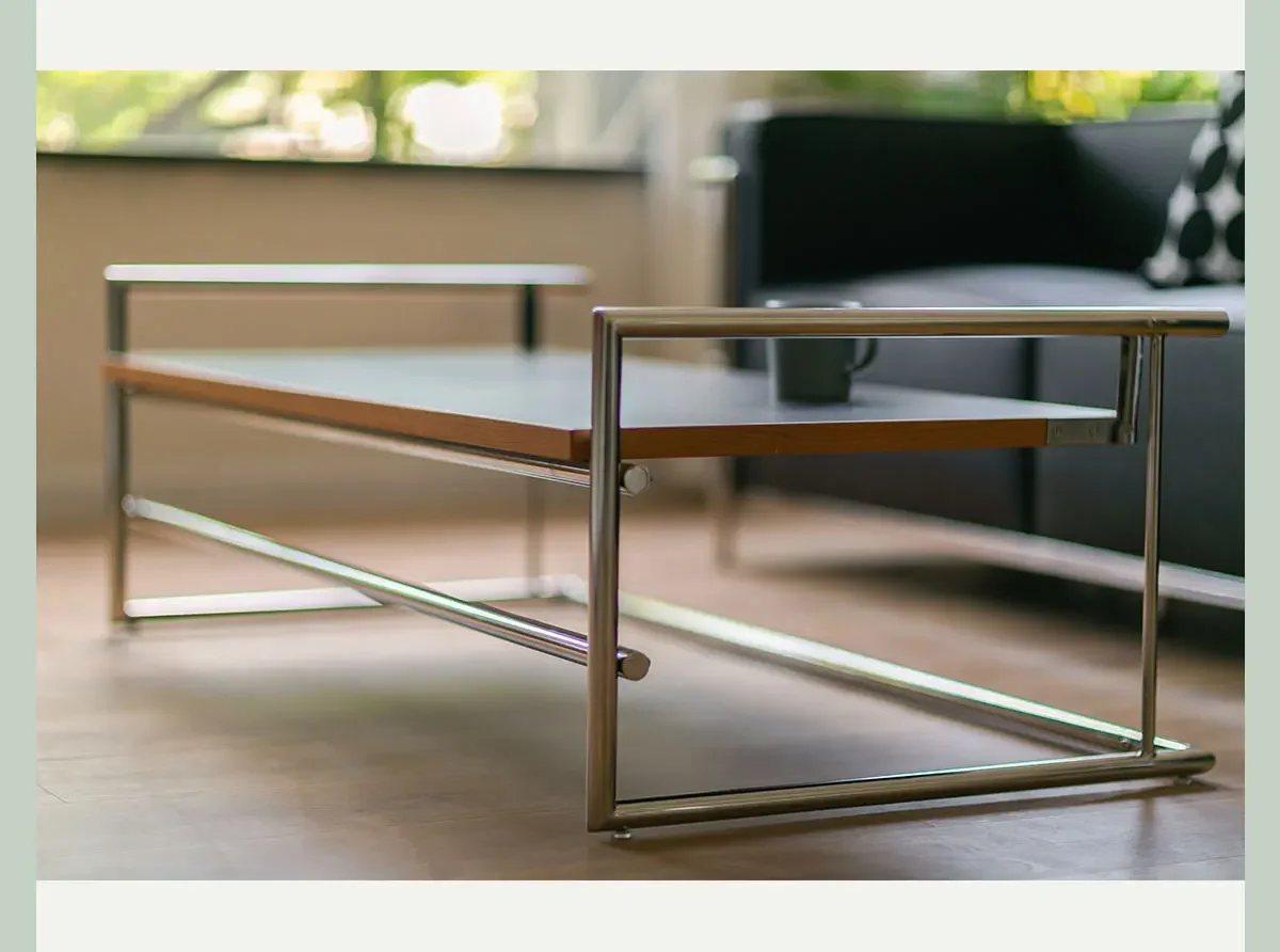

Дизайнерский чай Nordic Bauhaus в стиле ретро из цельного дерева из нержавеющей стали