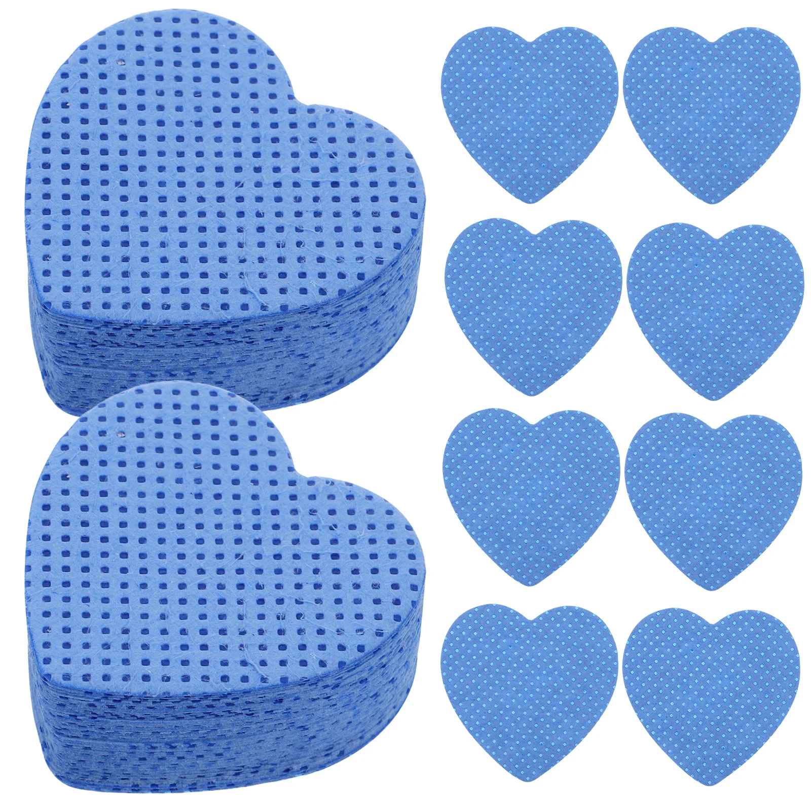 200 pz a Forma di Cuore Nail Polish Remover Pad Salviette di Cotone Senza Pelucchi Per Gel Dip Powder Manicure Soak Off Nail Art Care Viaggi