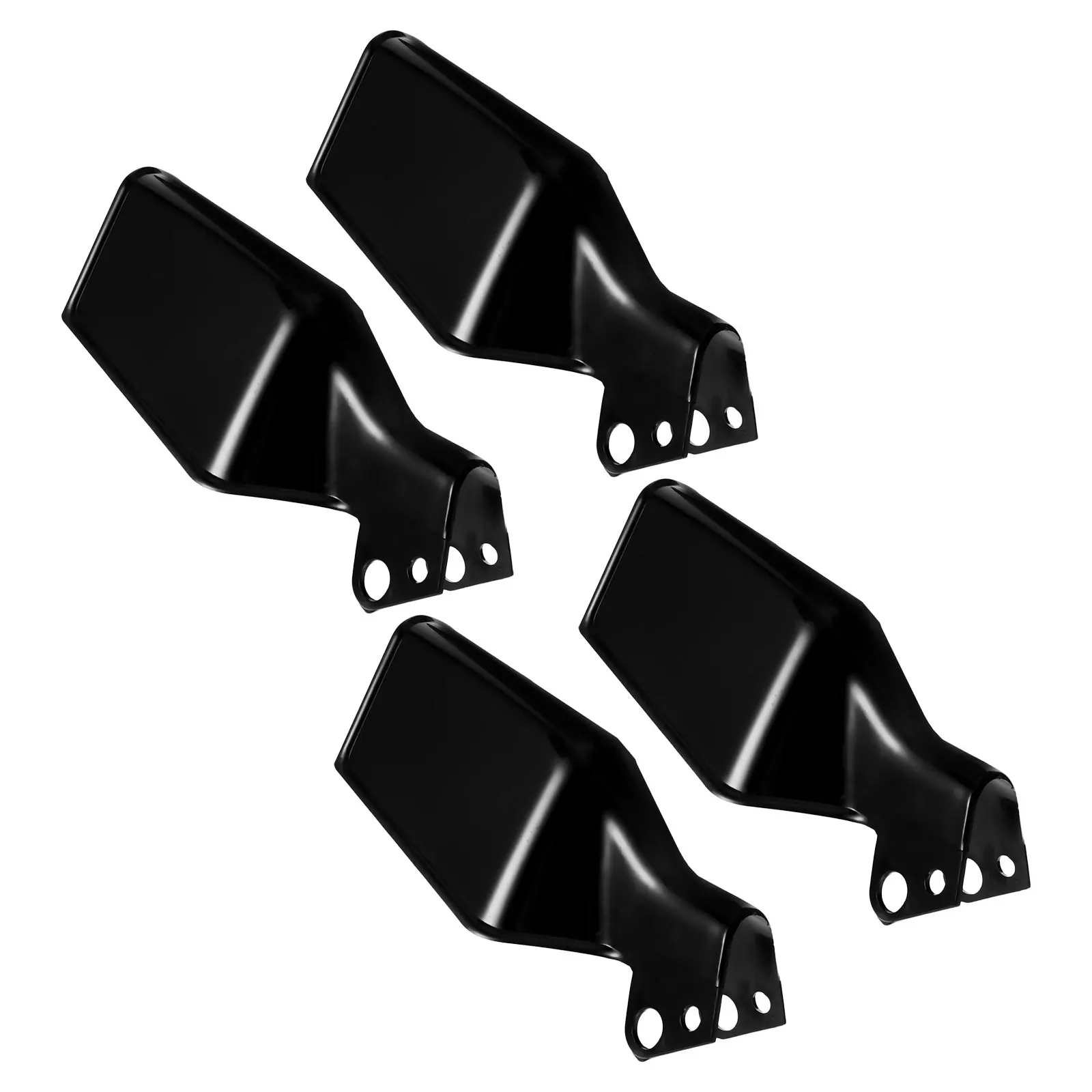 Ochraniacze na dłonie motocyklowe, niebieskie, z tworzywa ABS, wiatroodporne osłony kierownicy do zimowego ochrony przed zimnem, motocyklowe handbary na zewnątrz.