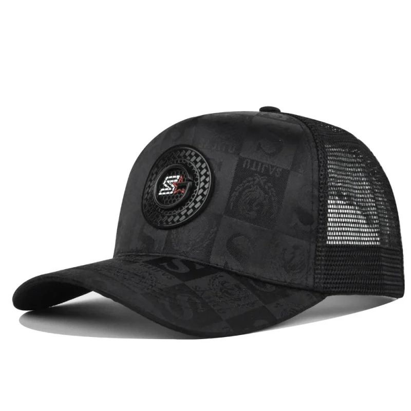 Personality Letter New Design Retro Mesh Baseball Cap For Men Women Autumn Summer Snapback Hat High Top Network Sun Hats Gorras