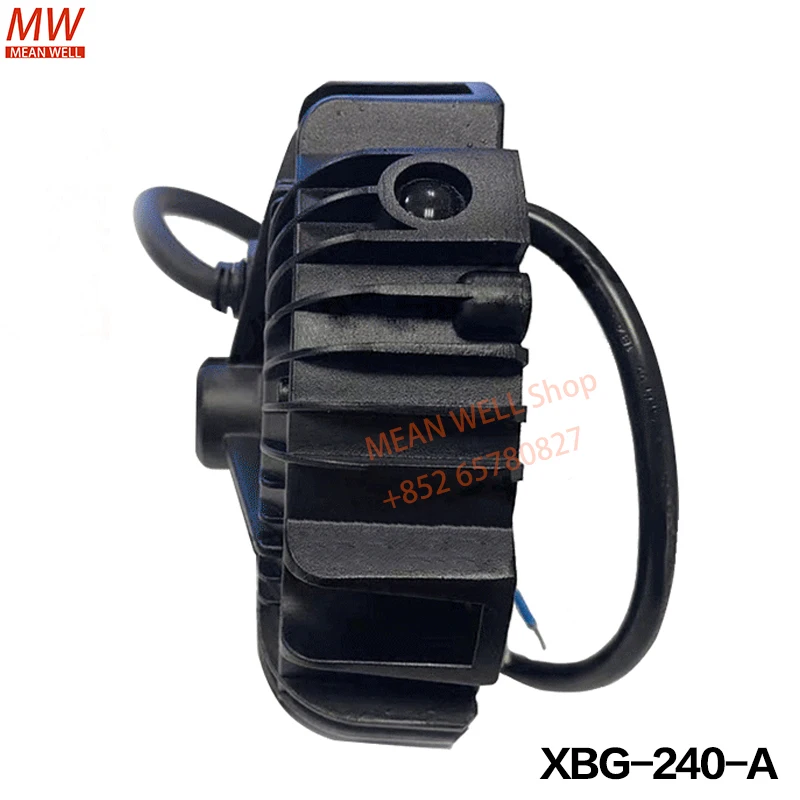 Original MEAN WELL 240W Constant Power Mode LED Driver Switching Power Supply Metal Waterproof 3-in-1 Dimmer XBG-240-A / AB