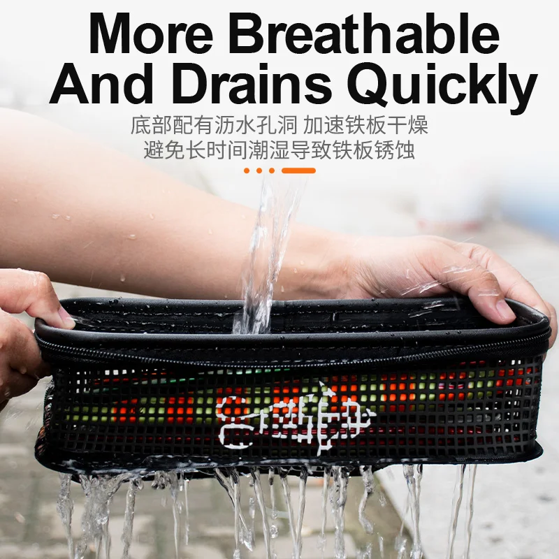 TEASER BK099 255g M L Large Capacity Multifunctional Fishing Lure Bag Outdoor Waterproof Metal Jigging Lures Fishing Bags - view 4