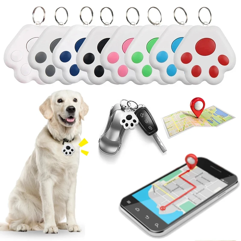 Mini GPS Tracker Anti-lost Sensor Finder Smart Bluetooth GPS Locator Wireless Tracker Pets Dog Wallet Phone Keys Finder Locator