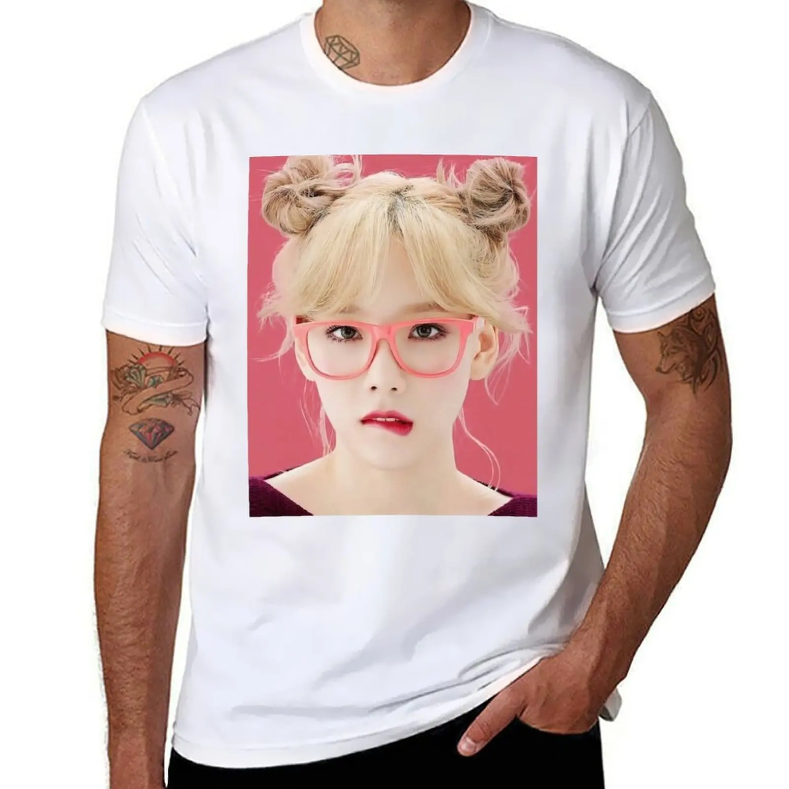 

Taeyeon T-Shirt man t shirt heavy cotton graphic t shirts for man T-Shirt