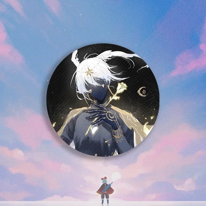 Game Sky：Children of the Light Brooch Cosplay Owl Daleth Icons Pins Decoration Brooches Badges For Clothes Bags Accessories