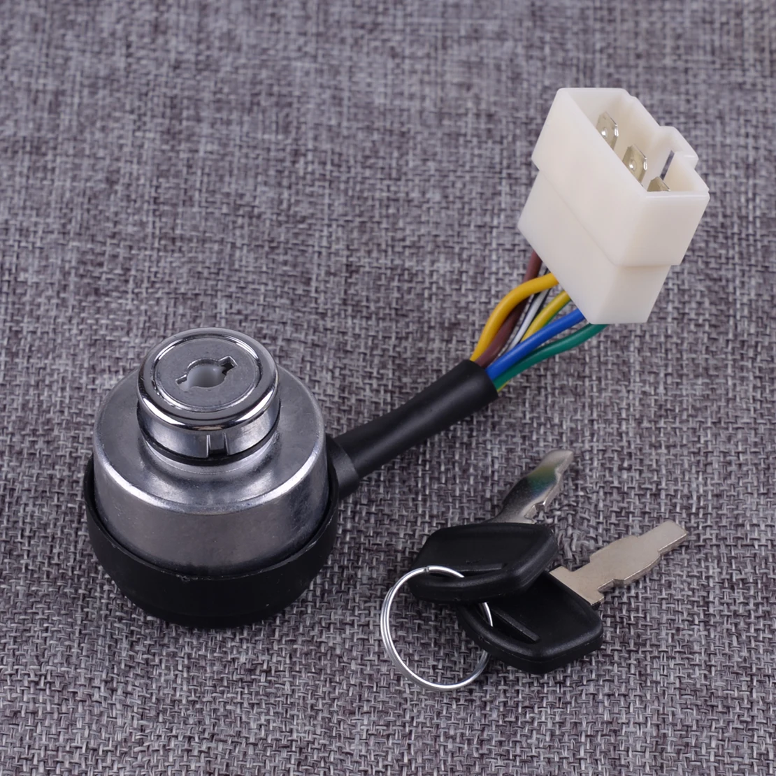 Chinese Gasoline Diesel Generator Gas Ignition Switch On Off Start Ignition Key Lock Combination 6 Wire Way