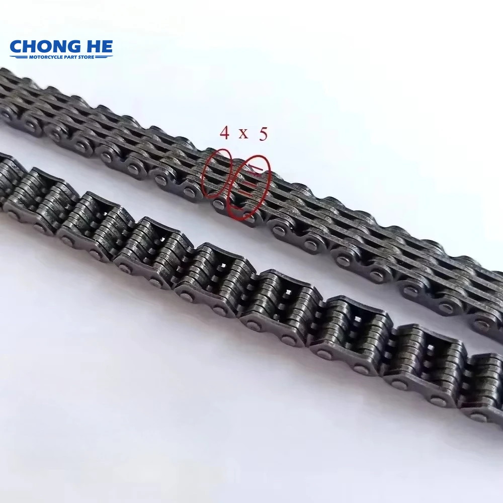 1/2/4 قطعة 4x5 4*5 112L محرك كام عمود الحدبات توقيت سلسلة لهوندا CRF450R 02-08 CRF450X 2005-2017 CRF450 CRF 450 X R VT500 VT 500
