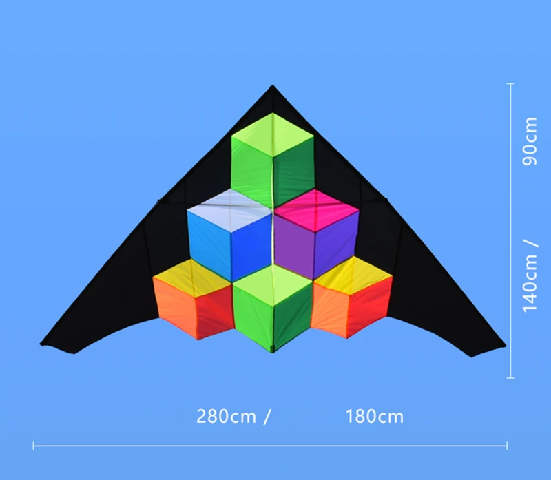 Step by step delta kite fly for outdoor toys parachute kite for adults wind kites Convection oven Breezemoon professional kites