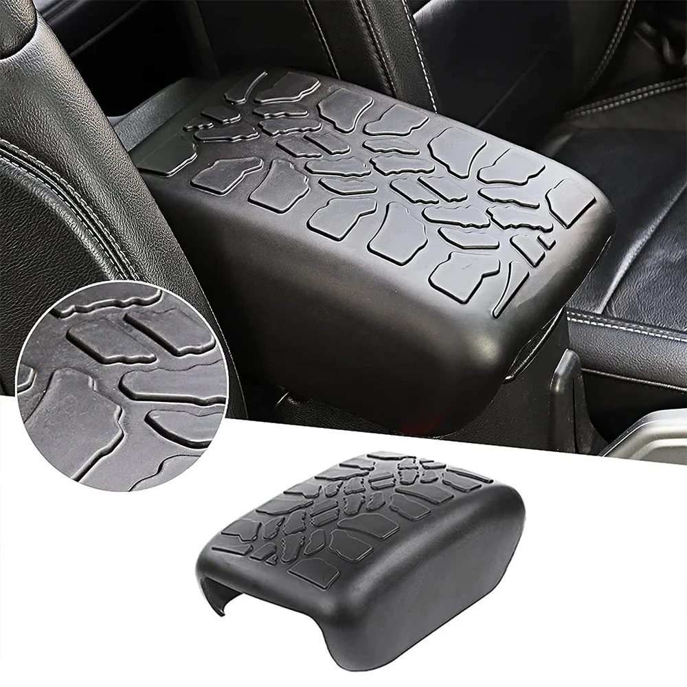 

Waterproof Rubber Protector Pet Pad Center Console Armrest Box Cover For Jeep Wrangler TJ 2000-2006 JL Gladiator JT 2018-2023