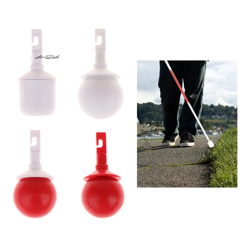 

Hook Type Cane Tip Rolling Ball Walking Stick Accessory for the Blind Replacement Tip for Enhanced Navigation