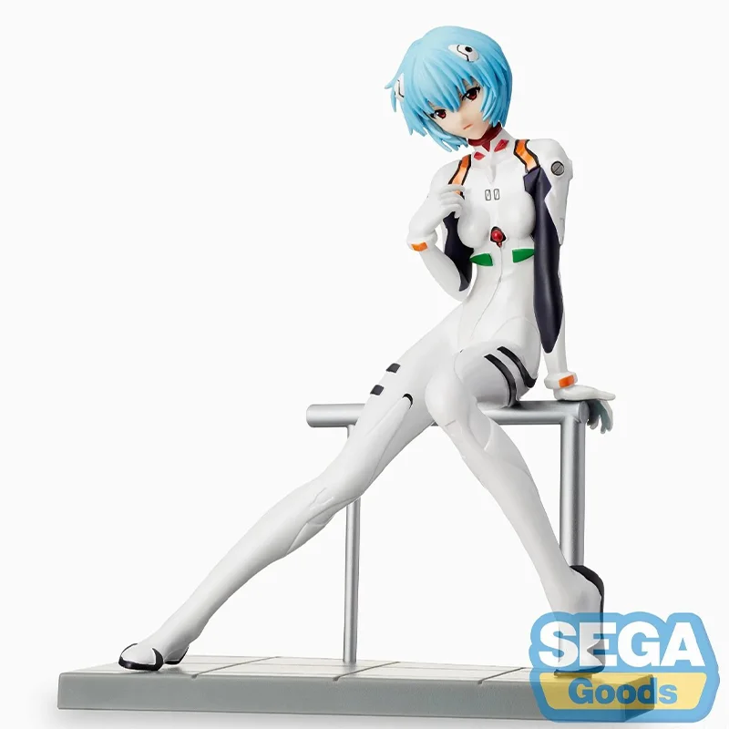 【أصلي 100%】SEGA Original Evangelion: إصدار مسرحي جديد محدود من الشكل المميز Ayanami Rei Anime Cartoon Garage Kit