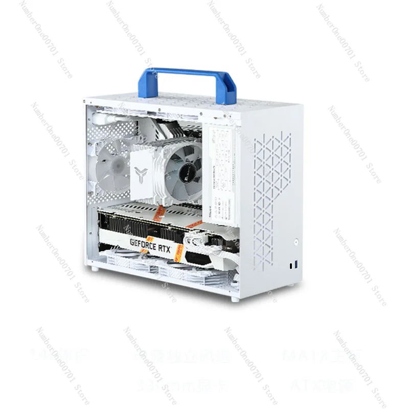 

X80 portable matx/itx portable chassis desktop 240 water-cooled ATX power supply g80 mini k88
