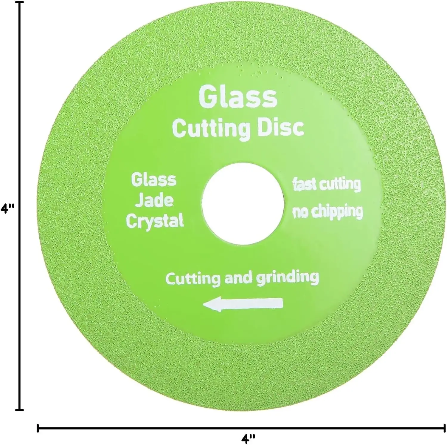 4 Inch Ultra-Thin Diamond Cut Off Wheels Cutting Disc Fit for Angle Grinder Diamond Saw Blade Wheel for Grinding Glass Jade Tile