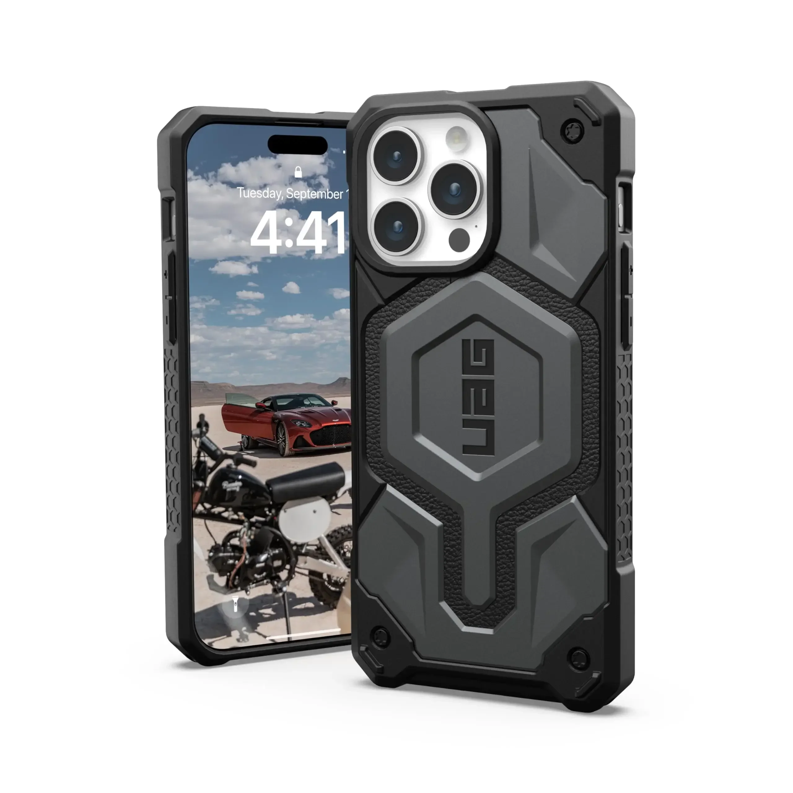 UAG Monarch Pro Kevlar Magnetic phone Case for IPhone 16 Pro Iphone 15 Plus /14/13/15 PRO MAX MagSafe Rugged Protective Cover