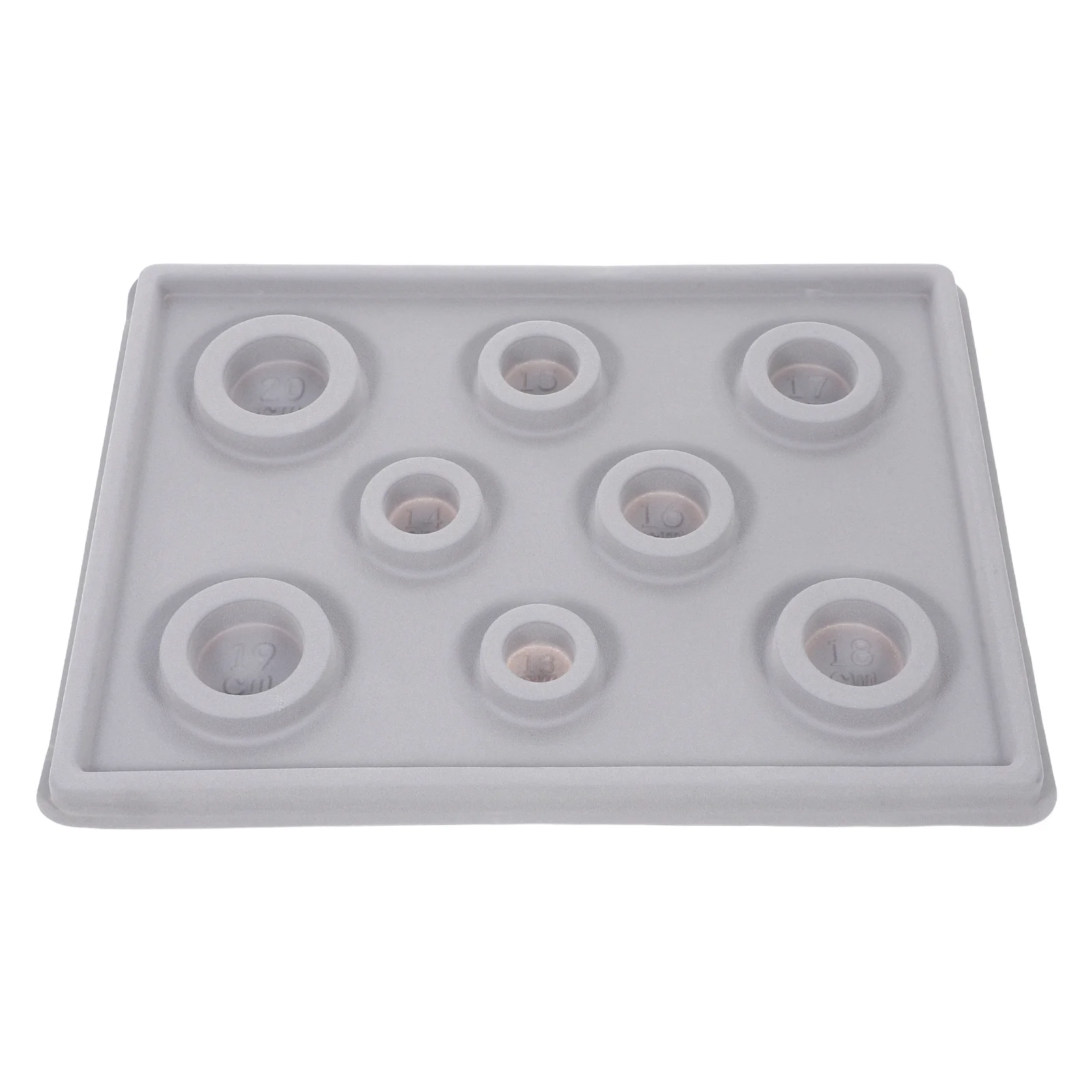 

Поднос для изготовления ювелирных изделий с разметкой — устойчивая до изгиба бусинная доска для точного дизайна браслетов и ожерелий, портативный инструмент для рукоделия