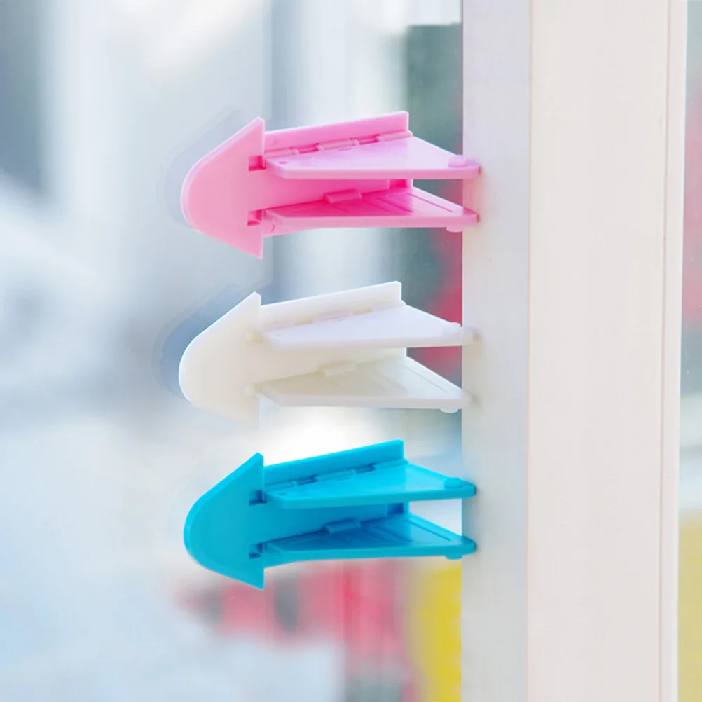 

3Pcs Safety Sliding Door Locks Strong ABS Plastic Childproof Locks Baby Proof Sliding Window Closet Patio Security