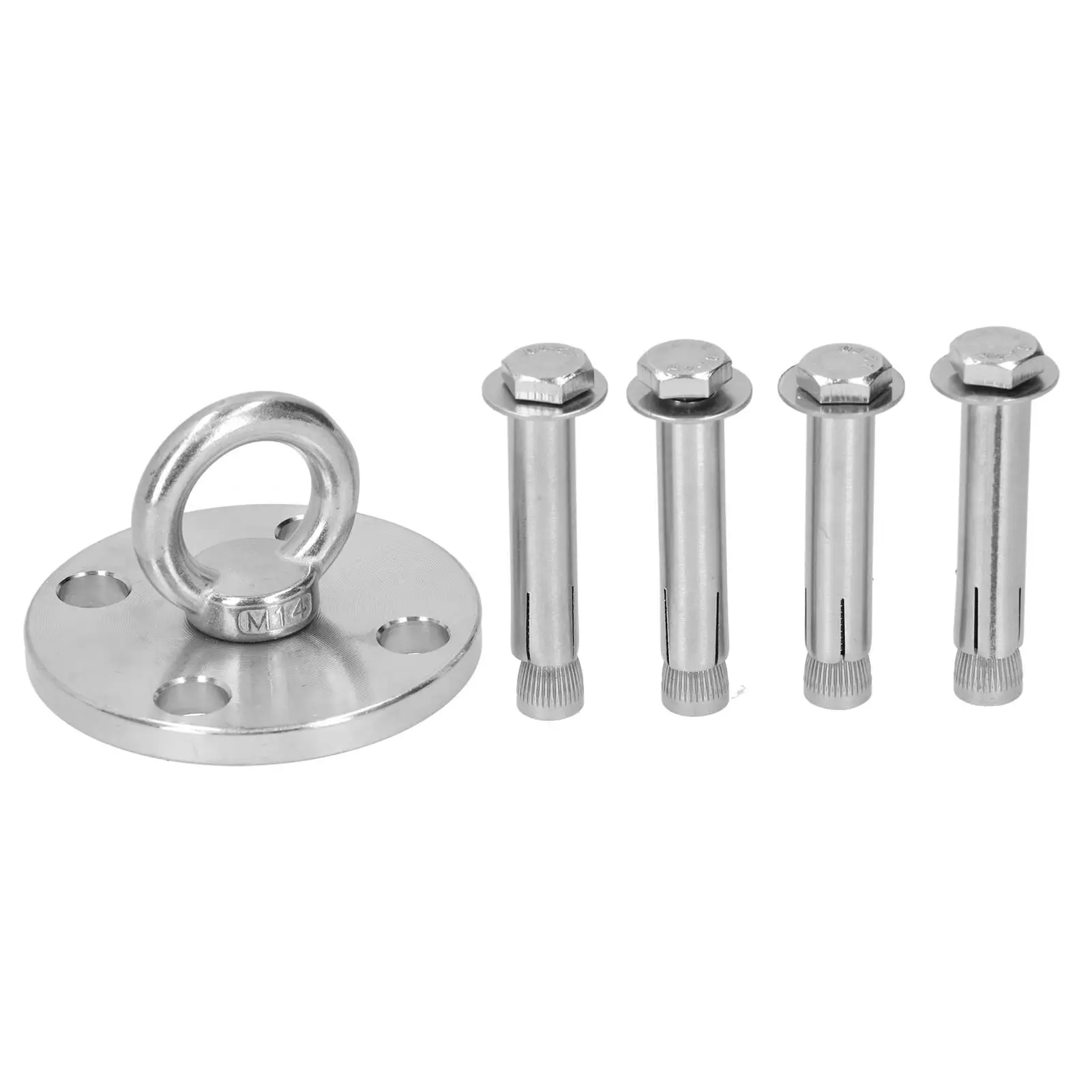 DG-08 Stainless Steel Ceiling Mount Wall Hook for Yoga, Fitness Hammock, Swing & Sandbag - Durable Suspension Fixing Hook