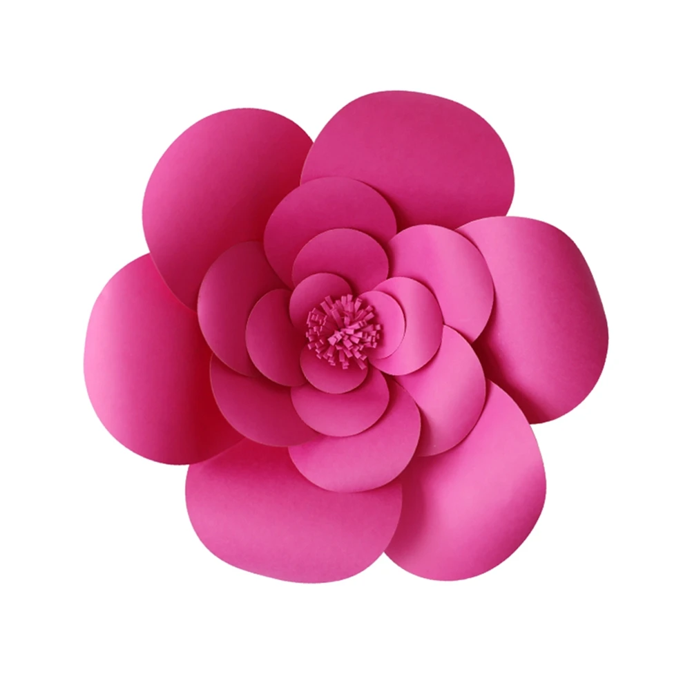 

3D Decor Elegant Wedding PartyBackdrop DIY Flowers Christmas HomeDecor Paper Flower Wall Decor Paper Flower Wall