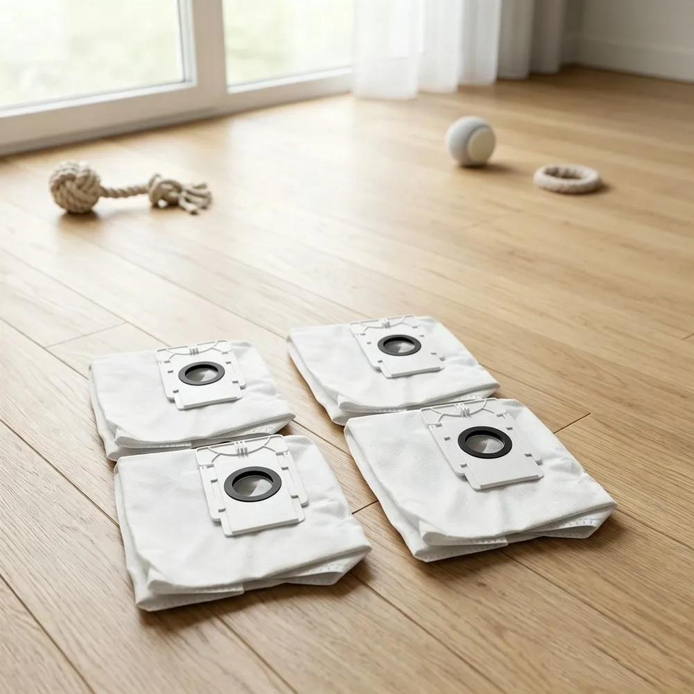 Efficient Filtration Dust Bag For LFRC5000 Sturdy Design For Longevity 5-Layer Filtration System Appliance White