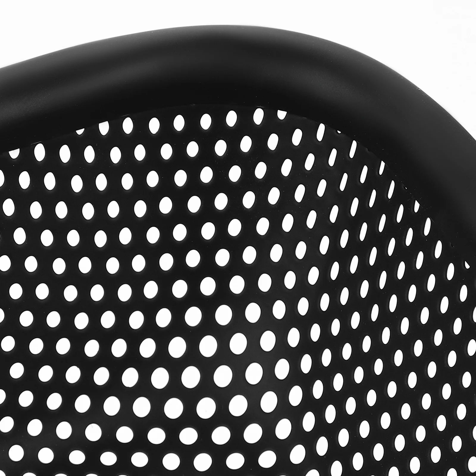 

Stainless Steel Chopstick Holder Dishwasher Basket Silverware Container Black Small Holes Flat Bottom Kitchen Space Saver