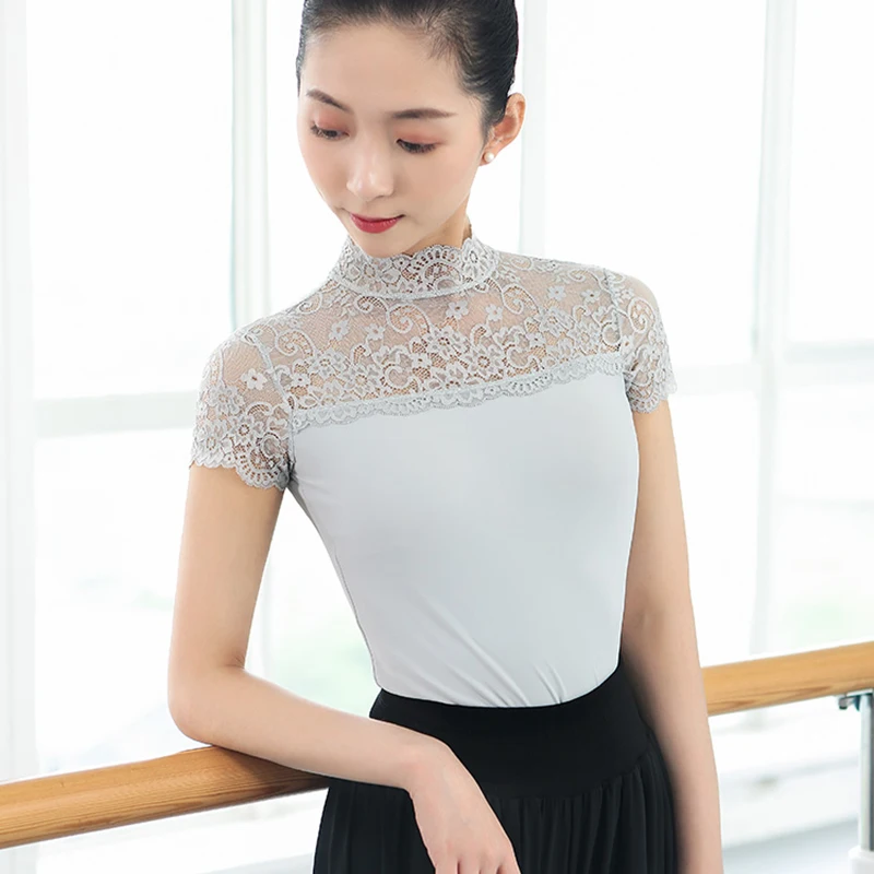 

Взрослый балет для латинского танца живота, топ, кружевная блузка, рубашка, костюм для женщин, одежда для танцев живота, одежда для танцоров