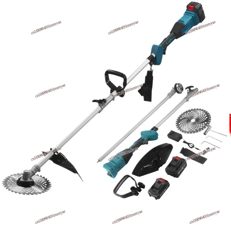 

Garden Multifunctional Lithium Battery Lawn Mower Household Wireless Electric Lawn Mower Portable Garden Lawn Mower