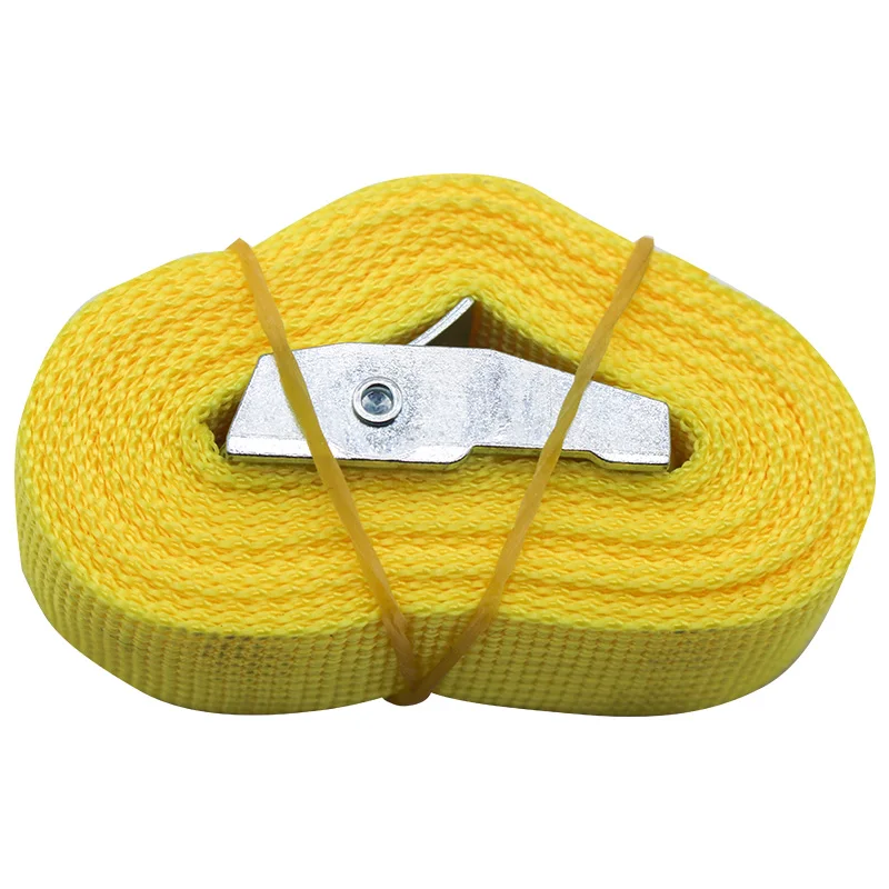 5M Buckle Tie-Down Belt Cargo Straps Pressure Buckle Straps Adjustable Heavy Luggage Fixing Lifesaving Defens Buckle Safety Rope