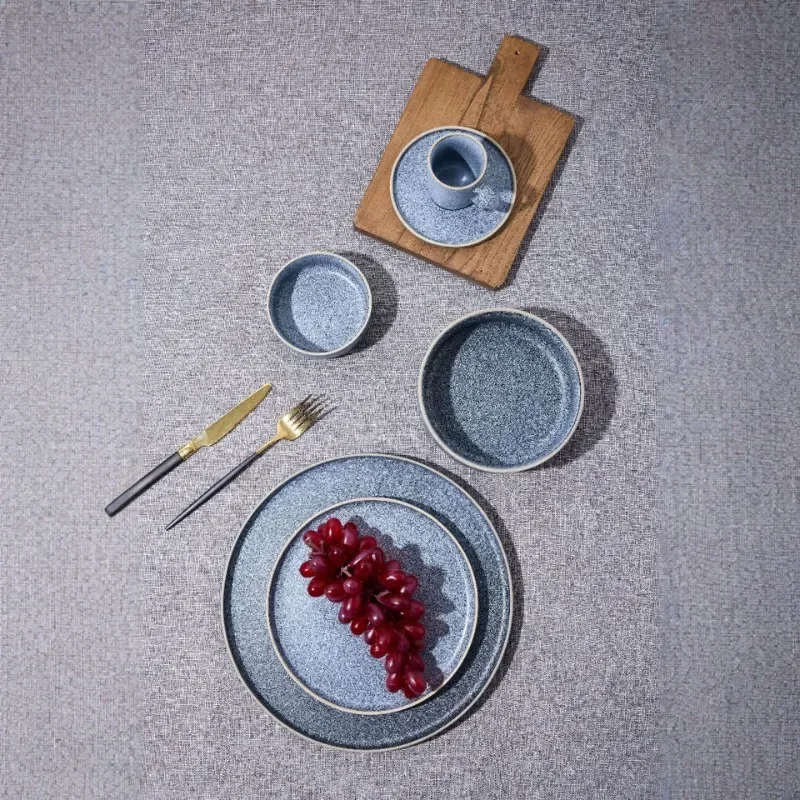 Ceramic tableware set, buffet, fruit plate, western plate and dishes
